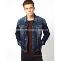 veste en jean bleu clair pour homme